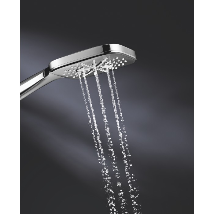 Душовий гарнітур зі штангою, 3 режими струменю Grohe Rainshower SmartActive (26586000)