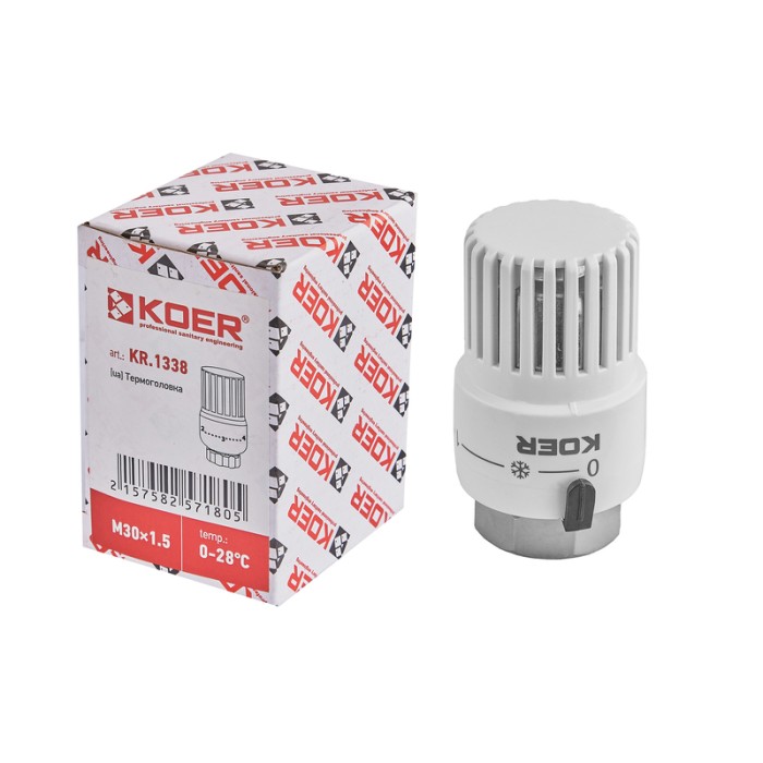 Термоголовка Koer KR.1338 - M30x1.5 (KR5718)
