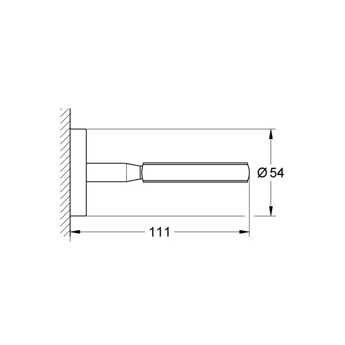 Тримач для аксесуарів Grohe Bau Cosmopolitan Neutral (40585001)