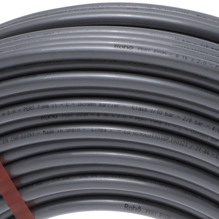Труба з кисневим бар'єром Roho R055-1620 PERT EVOH Type-II 16x2.0 (RO0033)