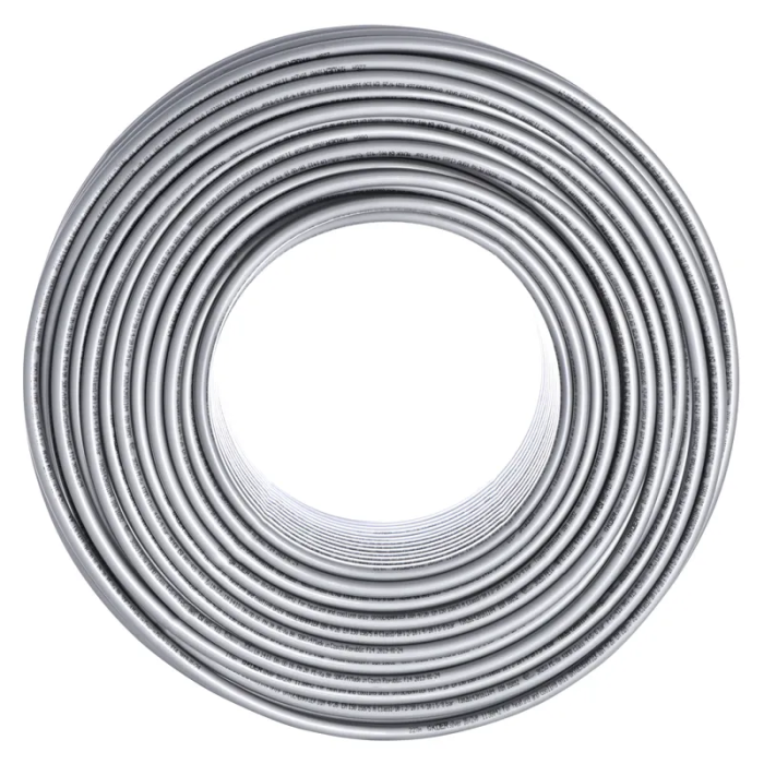 Труба для теплої підлоги з кисневим бар'єром Koer PEX-B EVOH 16*2,0 (Silver) (600 м) (KR2854)
