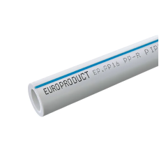 Труба EUROPRODUCT PPR PN16 40x5,5 (20 м) (EP5003)