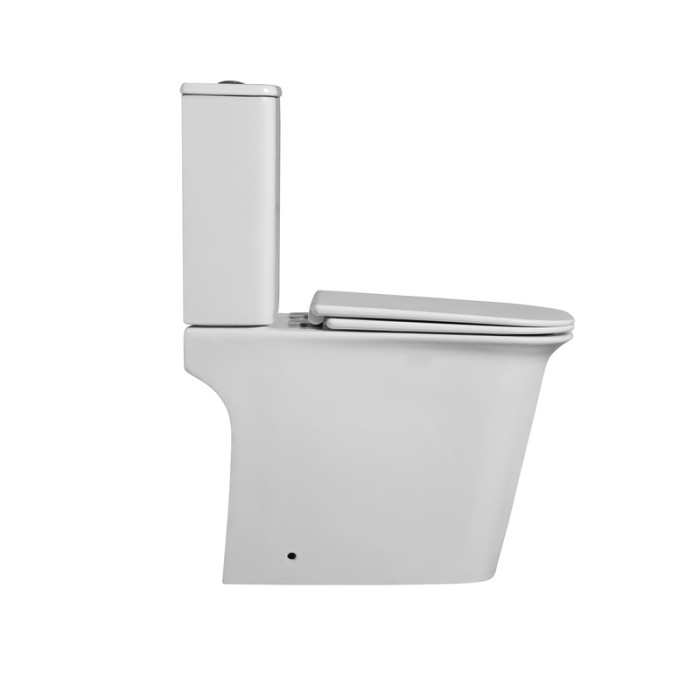 Унітаз-компакт Mixxus WAVE-0404-R 630х350х805mm, система змиву RIMLESS (MI6692)