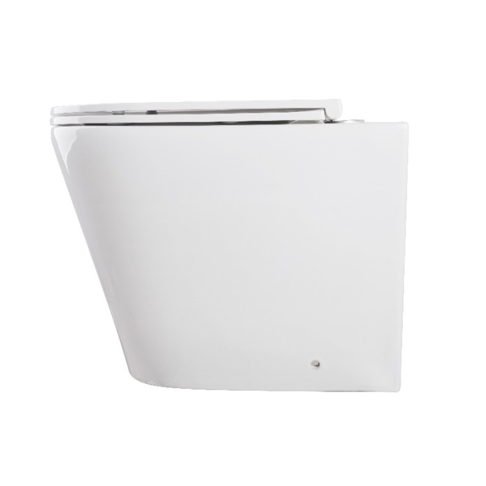 Унітаз підлоговий безбачковий Mixxus Premium Bevel-0702-T3 555х365х410mm система змиву Tornado 3.0 (MP6715)
