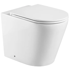 Унітаз підлоговий безбачковий MIXXUS PREMIUM BEVEL-0701-T1 580х365х430mm, система змиву TORNADO 1.0 (MP6597)