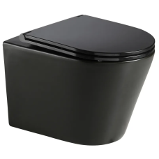 Унітаз підвісний Mixxus Premium BEVEL-0301-T3 BLACK 515х355х365mm, система змиву TORNADO 3.0 (MP6595)
