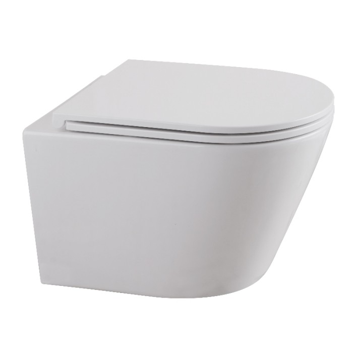 Унітаз підвісний Mixxus Bevel-0305-T3 480х360х340mm система змиву Tornado 3.0 (MI8425)