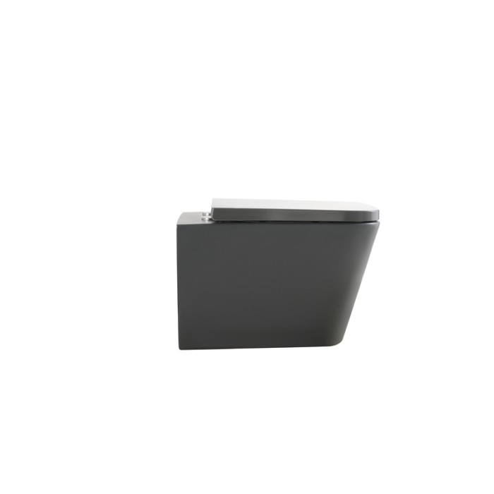 Унітаз підвісний Mixxus Premium QUADRO-0305-R GRAY 510x350x345mm система змиву RIMLESS (MP6656)