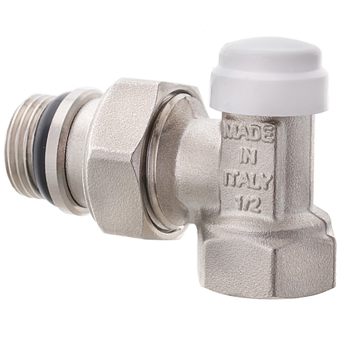 Кран радіаторний Roho R5251-050 - 1/2" кутовий (антипротікання) (RO1016)