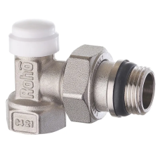 Кран радіаторний Roho R5251-050 - 1/2" кутовий (антипротікання) (RO1016)
