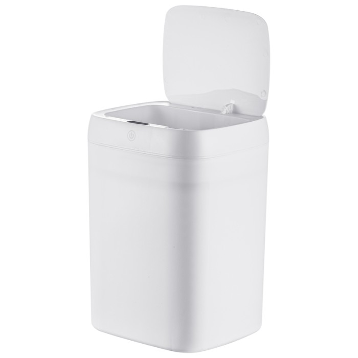 Відро для сміття сенсорне прямокутне Mixxus Wave-TC0314 White 14 л (колір білий) (MI8404)