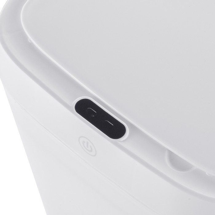 Відро для сміття сенсорне прямокутне Mixxus Wave-TC0314 White 14 л (колір білий) (MI8404)