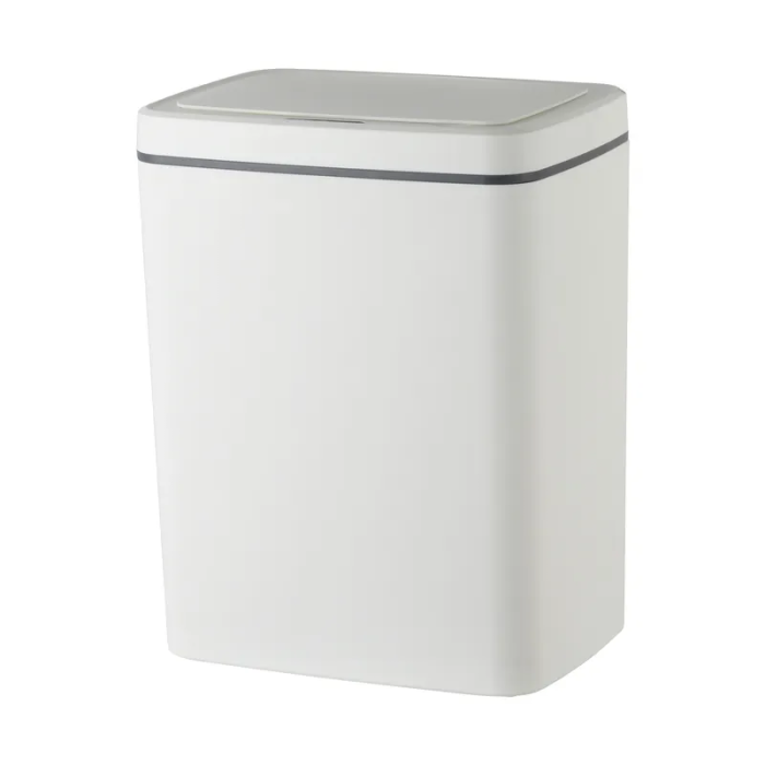 Відро для сміття сенсорне прямокутне Mixxus WAVE-TC0110 White 10 л колір білий (MI7073)