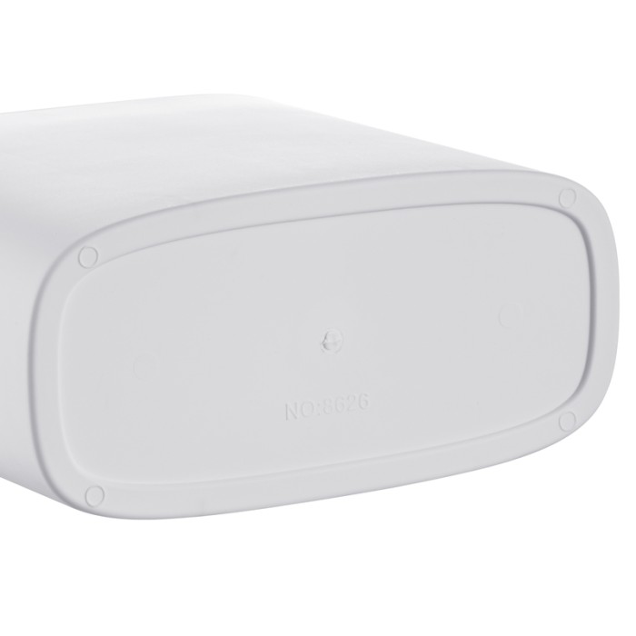 Відро для сміття сенсорне прямокутне Mixxus Wave-TC0414 White 14 л (колір білий) (MI8405)