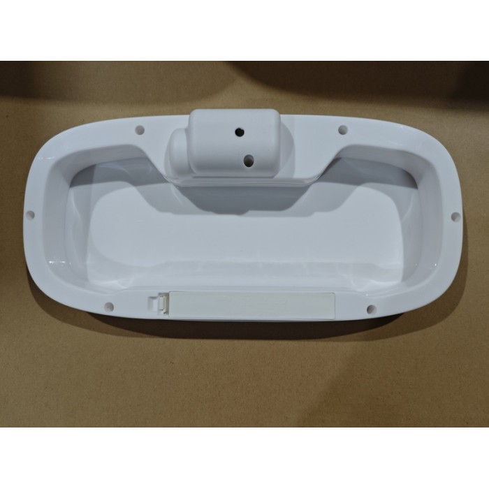 Відро для сміття сенсорне прямокутне Mixxus Wave-TC0414 White 14 л (колір білий) (MI8405)