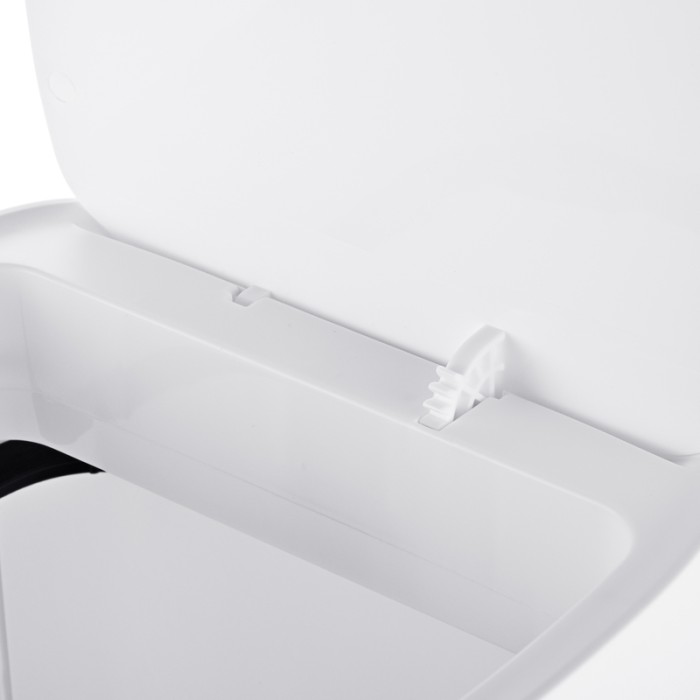 Відро для сміття сенсорне прямокутне Mixxus Wave-TC0212 White 12 л (колір білий) (MI8403)
