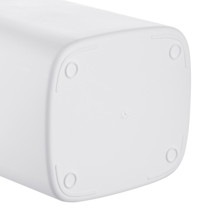 Відро для сміття сенсорне прямокутне Mixxus Wave-TC0212 White 12 л (колір білий) (MI8403)