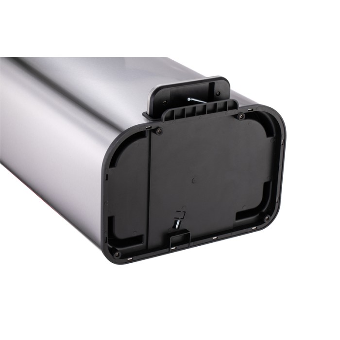 Відро для сміття з плавним закриттям прямокутне Mixxus Cubic-TC0105 SS Color 5л колір наржавійка (MI7088)