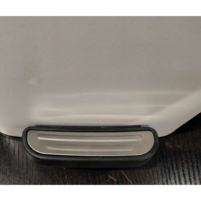 Відро для сміття з плавним закриттям квадратне Zerix Kubix-TC0106 White 6 л (колір білий) (ZX6109)