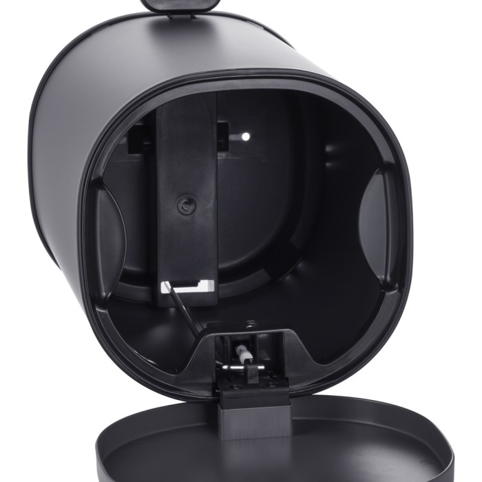 Відро для сміття з плавним закриттям овальне Mixxus Premium Olivary-TC0105 Graphite 5 л колір графіт (MI7063)