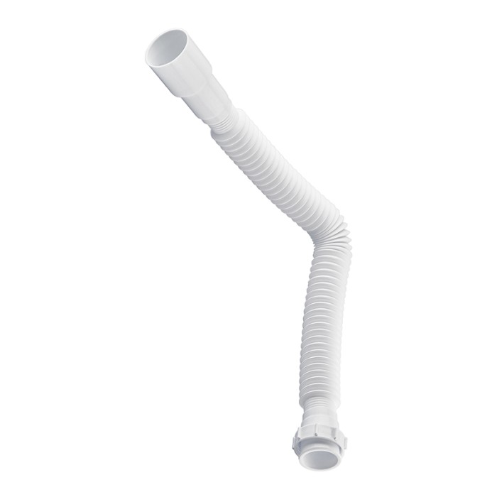 Гофротруба сполучна Zerix GN-01-A з накидною гайкою 1 1/2" (310-650 мм) (ZX5095)