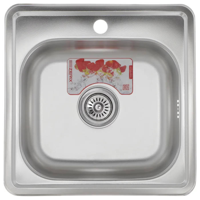 Мийка ZERIX Z4848-06-160MD (micro decor) (MX1290)