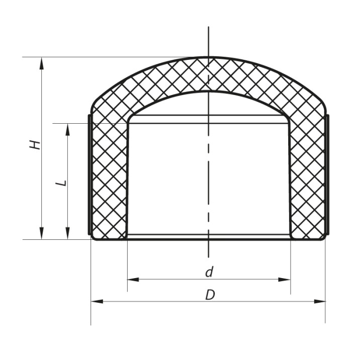 Різьбовий фітинг заглушка 63 PPR Koer K0064.PRO (KP0075)