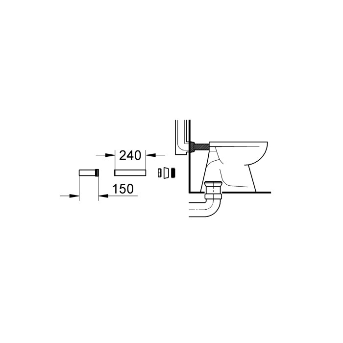 Впускний гарнітур Grohe (37102SH0)