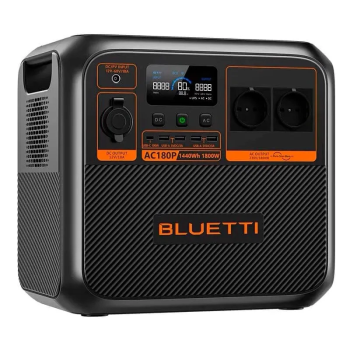 Зарядна станція BLUETTI AC180P 1800 Вт, 1440 Вт/год (BL0555)