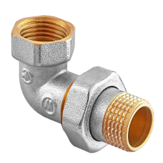 Згін американка кутови Waterpro WP702-15 - 1/2" (латунь) (WP3320)