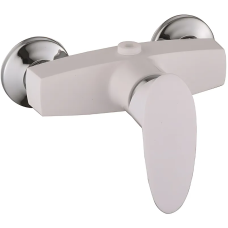 Змішувач для душа Plamix Cezar-003 White (без шланга, лійки та кронштейна) (PM0733)