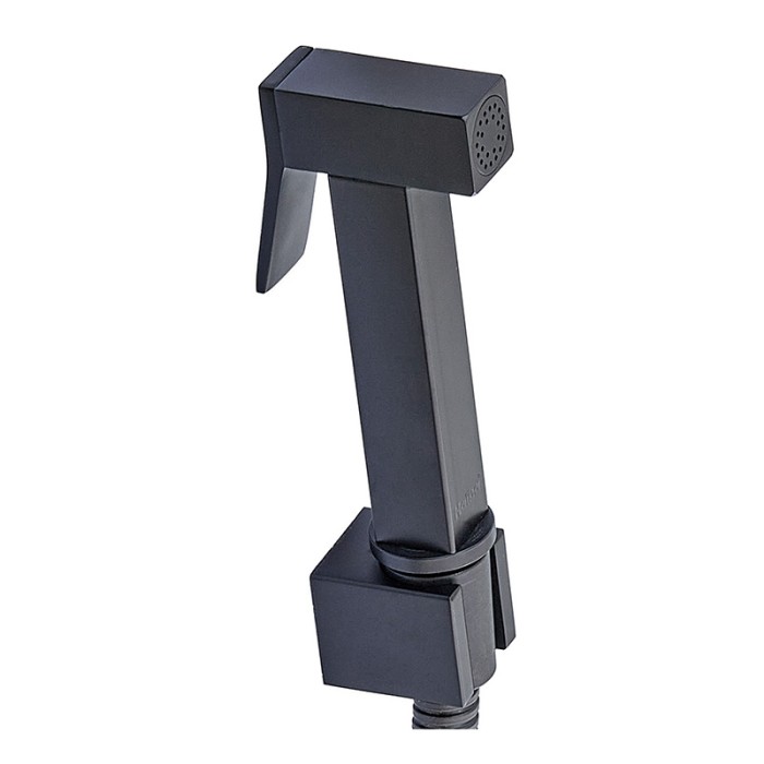 Змішувач для гігієнічного душу Haiba Kubus 002 (Inner) Black (HB3952)