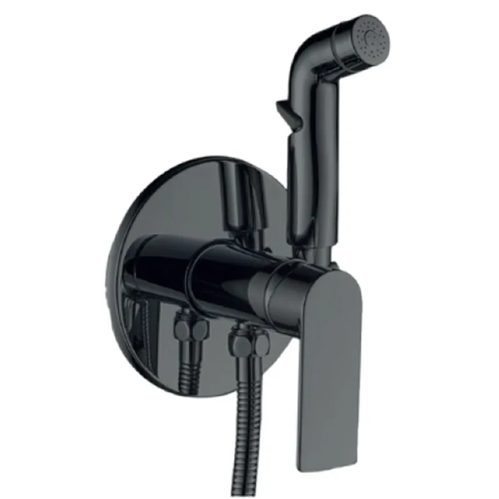 Змішувач для гігієнічного душу Haiba ALEX 002 (INNER) GRAPHITE (HB9617)