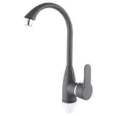 Змішувач для кухні Plamix Mario-011 Graphite (без підведення) (Колір графіт) (PM6099)