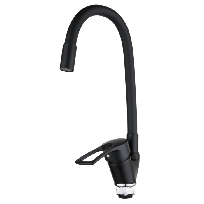 Змішувач для кухні Mixxus FANY 011 (Nut) Black Refl.Black (без підведення) (MI6294)
