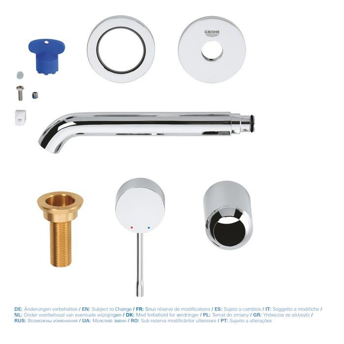 Змішувач для раковини прихованого монтажу Grohe Essence New (19408001)