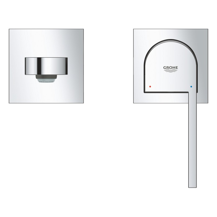 Змішувач для раковини Grohe Plus на 2 отвори, L-Size (29306003)