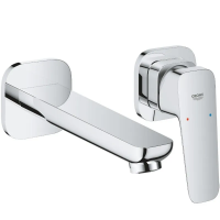 Змішувач для раковини Grohe Cubeo на 2 отвори M-розміру (1017880000)