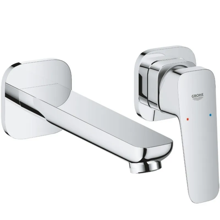 Змішувач для раковини Grohe Cubeo на 2 отвори M-розміру (1017880000)