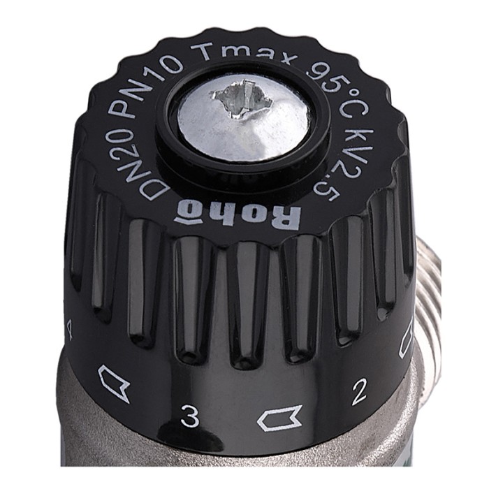 Клапан змішувальний Roho R1207-075 - 3/4" ЗР термостатичний (35-60*C) (RO1021)
