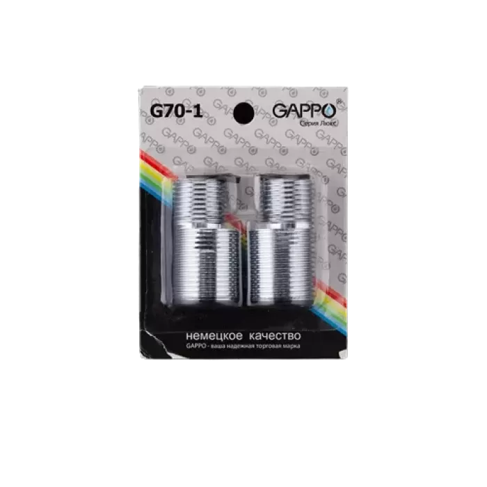 Ексцентрики GAPPO G70-1, довжина 5 см, хром