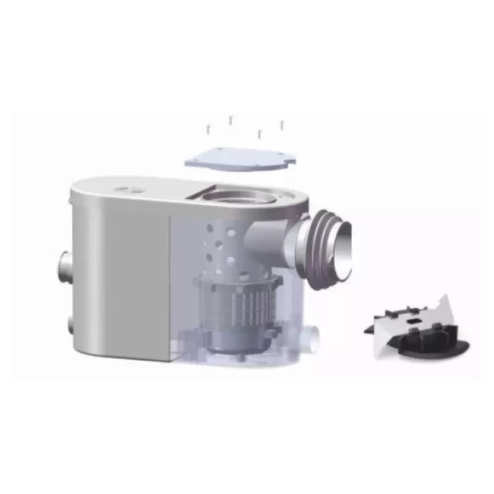 Установка каналізаційна SHIMGE WT 500B (0,5 кВт, Нmax 9 м, Qmax 125 л/хв)