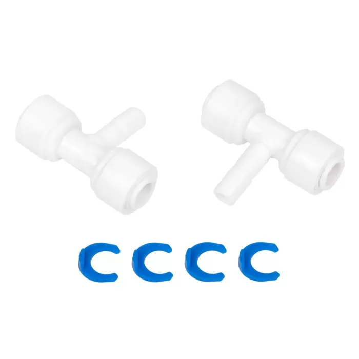 Фітинг трійник ITAL 1/4"Q x 1/4" N x 1/4"Q (кратно 10 шт) (ST005A)
