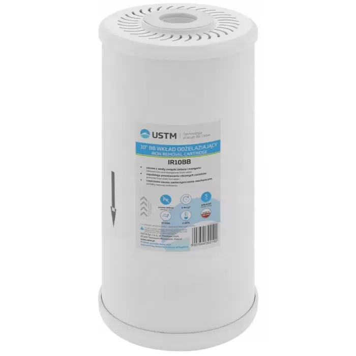 Картридж для видалення заліза USTM 4,5"х10" (IR10BB)