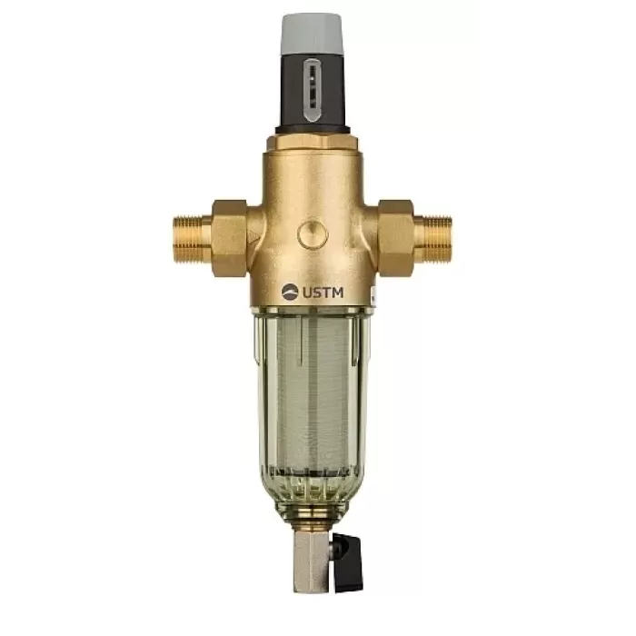Фільтр промивний для хол. води з редук. тиску 3/4"-1'' MiniAqwell {1}