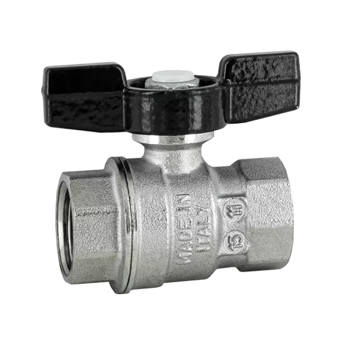 Кран кульовий Officine Rigamonti Aurea PN35 3/4" вн.-вн., метелик (1110.020)