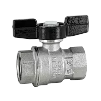 Кран кульовий Officine Rigamonti Aurea PN28 1" вн.-вн., метелик (1110.025)