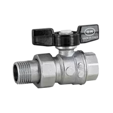 Кран кульовий з напівзгоном Officine Rigamonti Aurea PN35 1", прямой (1120.025)
