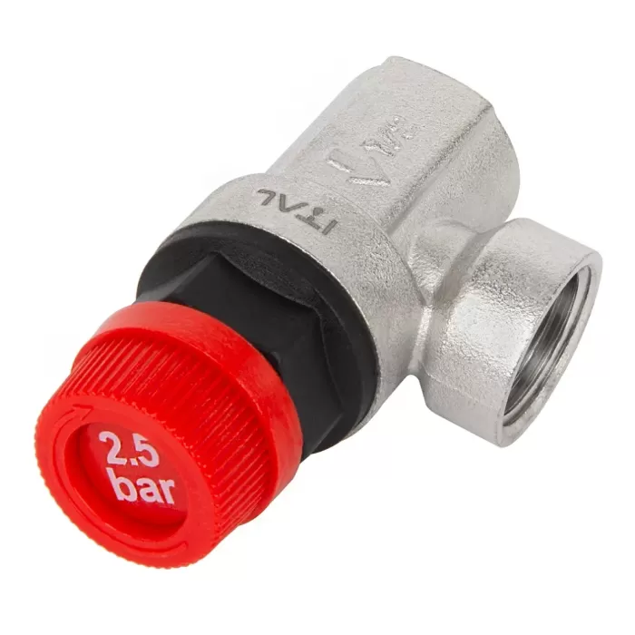 Запобіжний клапан ITAL 1,5 bar ВВ 1/2" нік. {120}