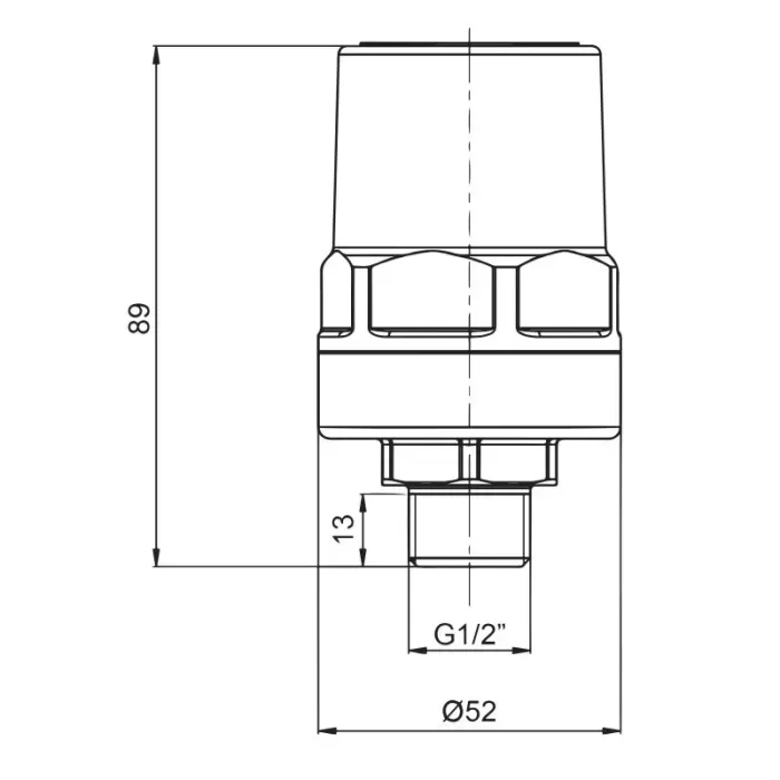 Амортизатор гідроудару Officine Rigamonti Hammer Stop 1/2" (0198.015)